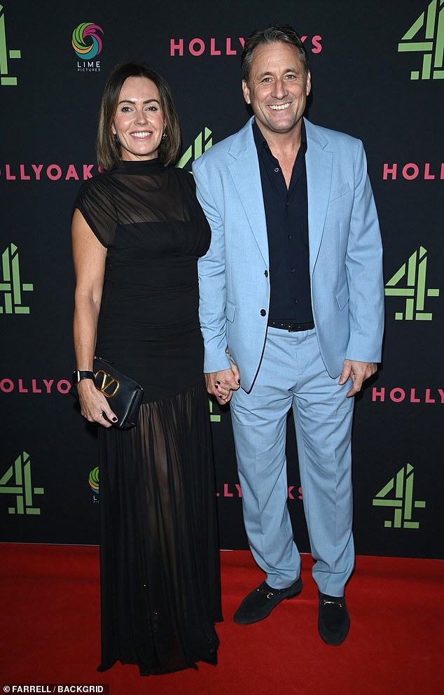 Nick, who remains to be the longest-serving cast member on the show, was joined by his girlfriend Sarah Corrin at Liverpool's St. George's Hall for the 30th anniversary bash