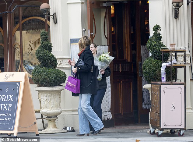 Cat and Charlie chatted away as they left the venue