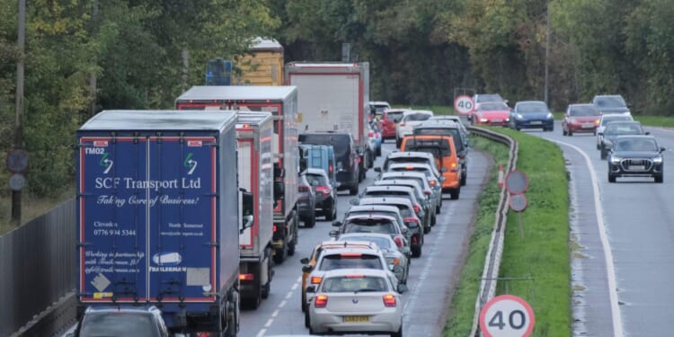 Huge queues on M4 as planned closure and major crash spark chaos for drivers