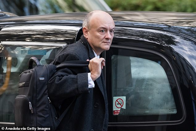 Dominic Cummings, former adviser to ex-Prime Minister Boris Johnson, is said to be playing a role in Ms Lam's mission