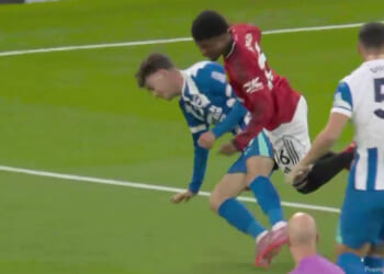 'VAR is broken' - Man Utd fans fume at Premier League explanation after Amad is denied 'stonewall' penalty