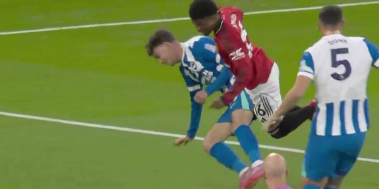 'VAR is broken' - Man Utd fans fume at Premier League explanation after Amad is denied 'stonewall' penalty