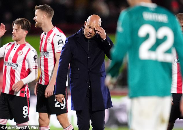 A question mark looms over whether Arne Slot can turn this worrying run of form around