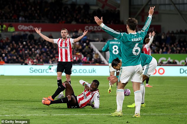 Fortune went against Liverpool when Virgil van Dijk brought down Dango Ouattara in the box