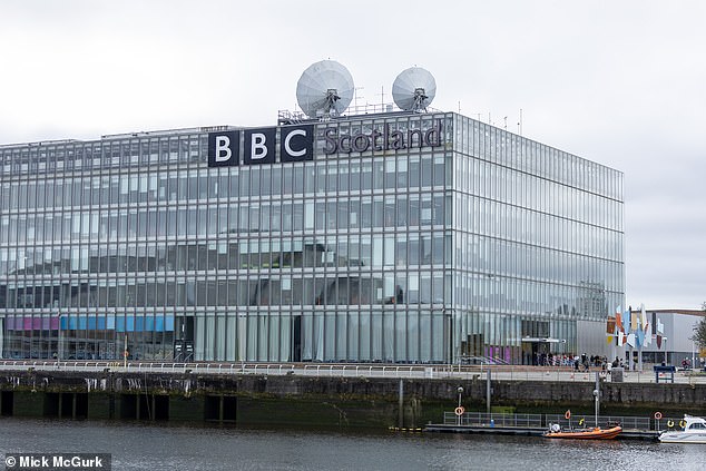 BASE: Kaye Adams presents her radio show from BBC HQ at Pacific Quay, Glasgow