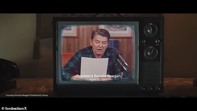 Trump made the move after the government of Ontario, Canada's largest province, ran a TV ad on American airwaves that used snippets from a 1987 speech from Ronald Reagan where he slammed tariffs