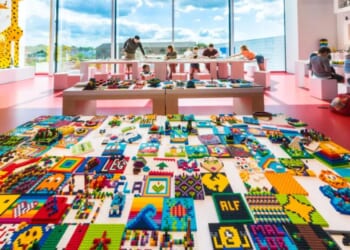 We visited Denmark's Lego House