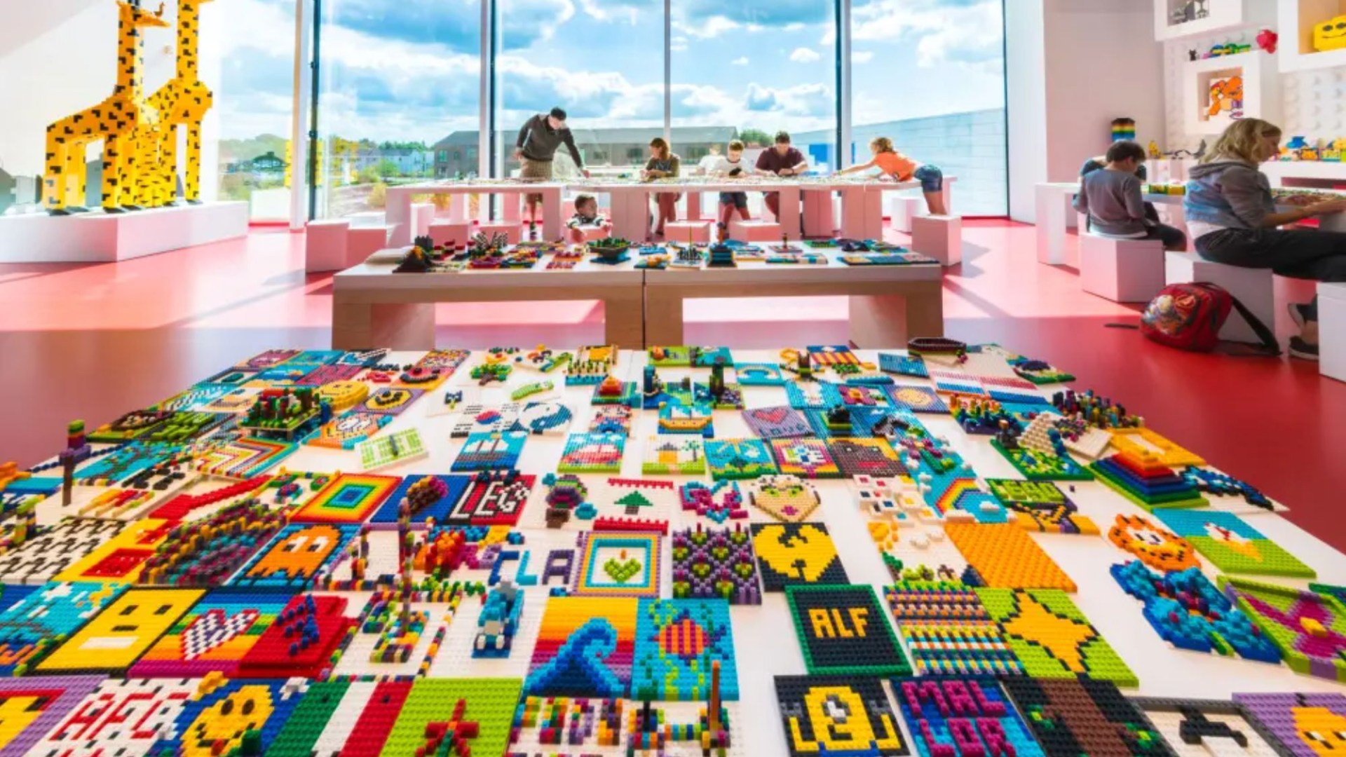 We visited Denmark's Lego House