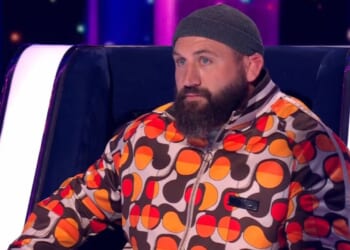 Watch as Celeb Traitors' Joe Marler struggles to answer Sugababes question on The Wheel