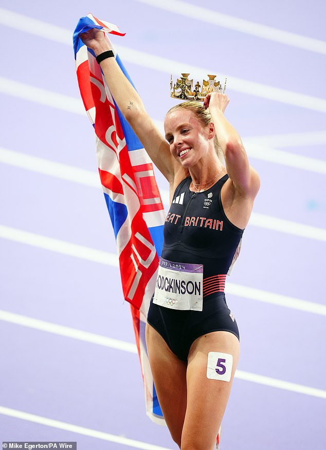 Hodgkinson's triumph in Paris in the summer of 2024 saw her crowned the golden girl of British sport