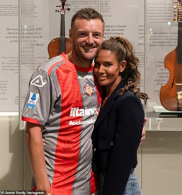 The former Leicester City forward has made the move to northern Italy along with his wife Rebekah