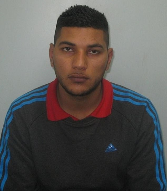 Nabeel Ahmed, 25, also took turns to abuse the 18-year-old alongside Naeem and Hassan Raza