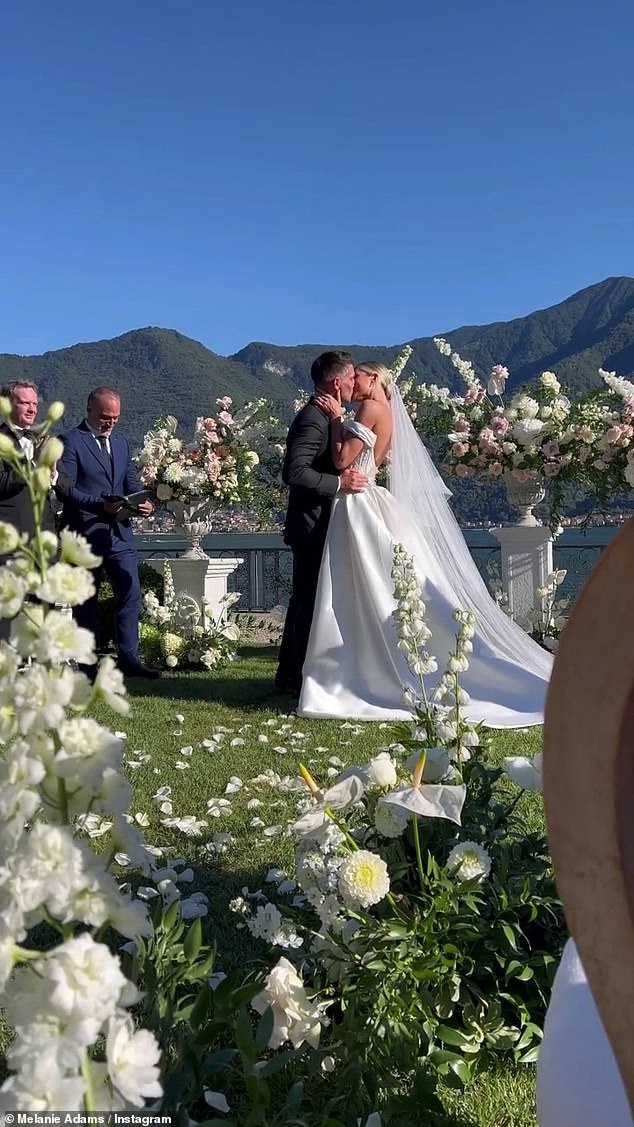 The pair tied the knot in August 2022, in spectacular style at an Italian villa featured in the Hollywood movie House of Gucci