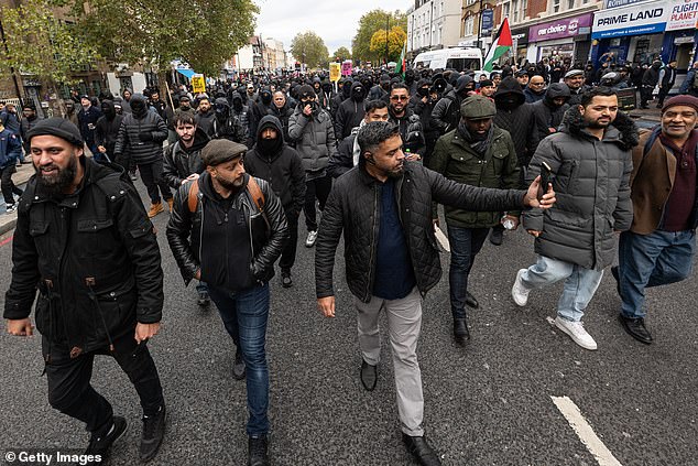The turnout of people in the community opposing UKIPs demo comes after restrictions prevented the group marching in Whitechapel