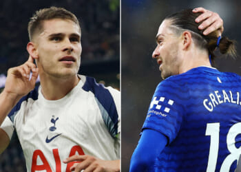 Van de Ven's first-half double and late Sarr goal send Spurs up to third