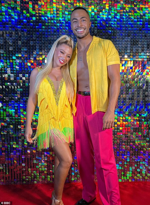 Tyler remembers meeting his future wife for the first time during rehearsals for Strictly Come Dancing in 2022, when they were both contestants