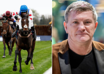 'Hopefully he's looking down smiling'