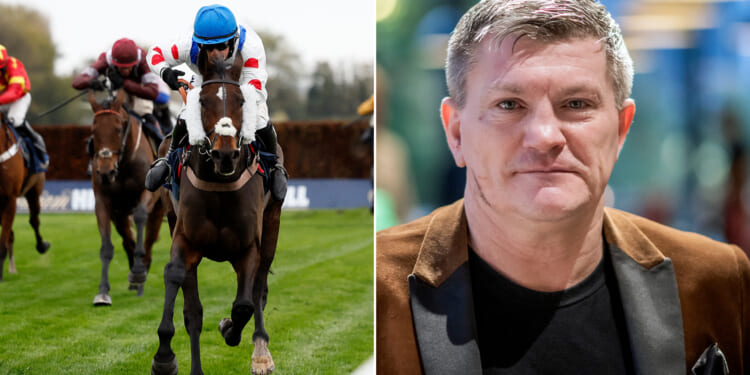 'Hopefully he's looking down smiling'