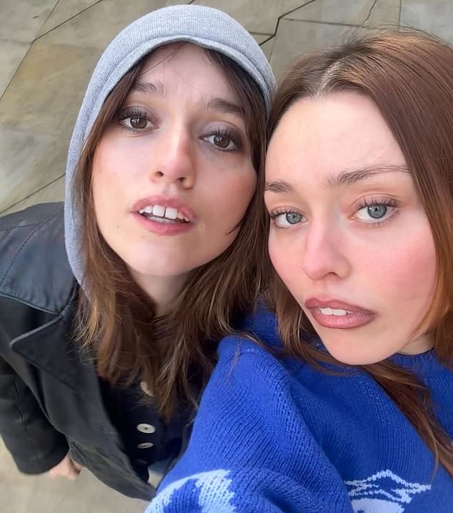 In a brutally honest confession, Mike – now clean – admitted he regretted the effect his toxic lifestyle had on his daughters (pictured, Aimee-Lou, left, with her sister Emily, right)