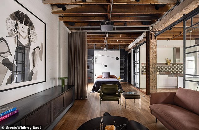 Selling agent Thomas Nati said warehouse apartments like this have become increasingly hard to find