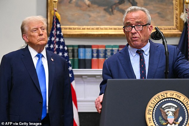 On September 22, Trump announced at the White House that taking Tylenol during pregnancy 'can be associated with a very increased risk of autism'