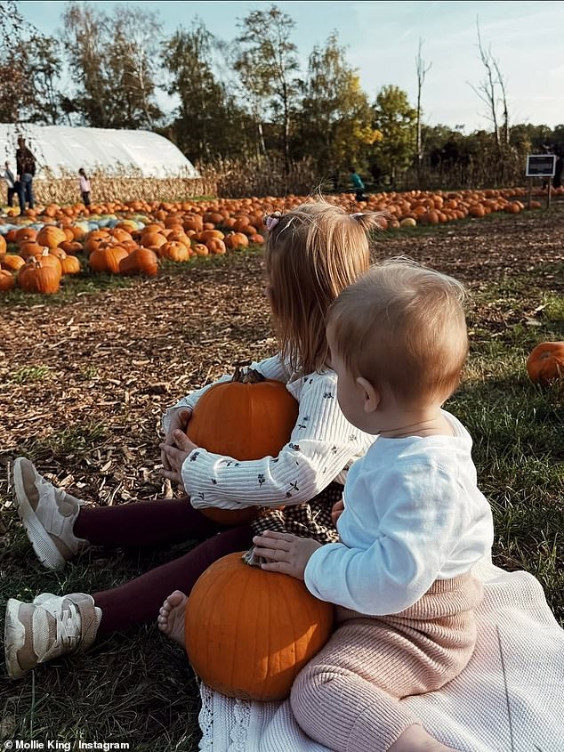 Three months after Mollie gave birth to Lilianna, she opened up to the Daily Mail about her family and revealed she had some 'tricky' first weeks after bringing the newborn home