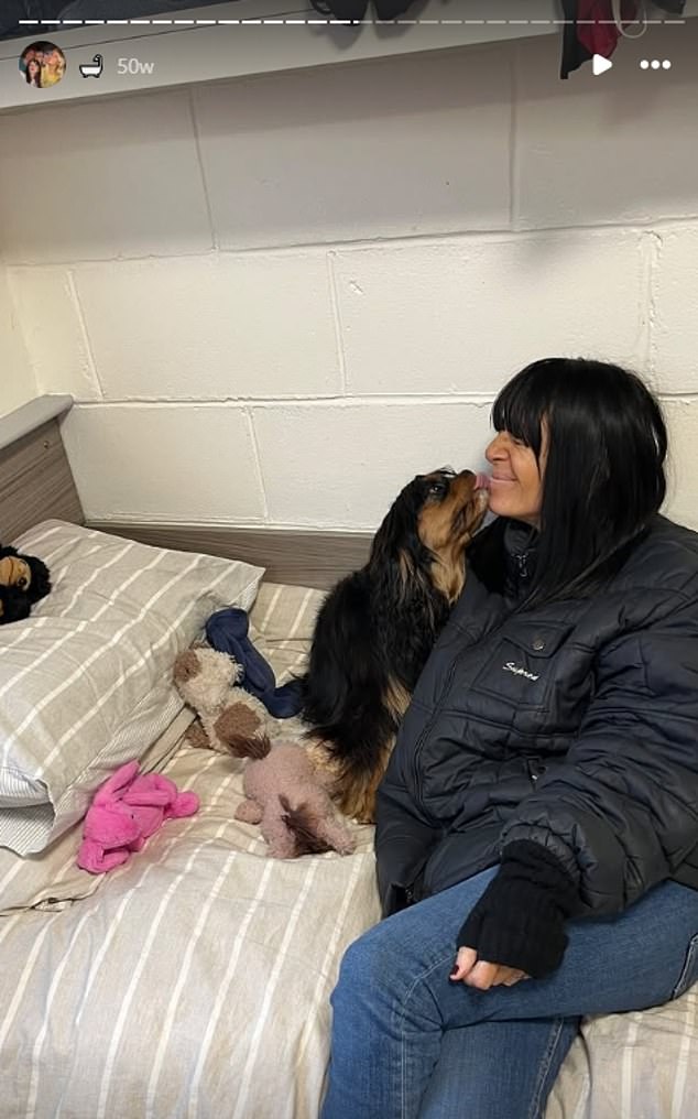 Speaking previously about her daughter's intelligence, Claudia said : 'She's a very clever girl. 'She sends me some of the work she does. I'm like, 'What? How? Pardon?'