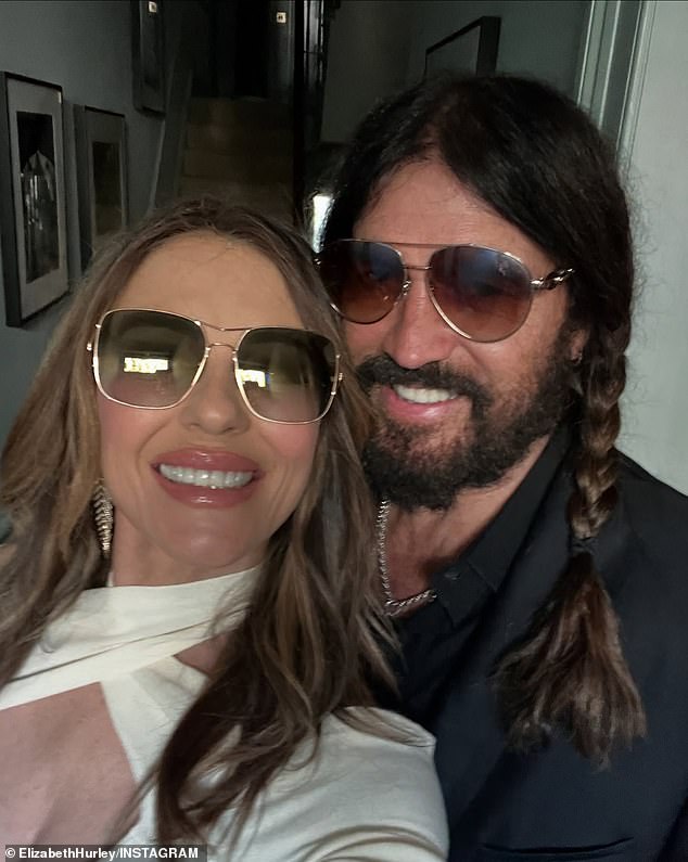 Because he would get mobbed by fans? 'Because he would be annoying,' Elizabeth scoffed (pictured August 25)