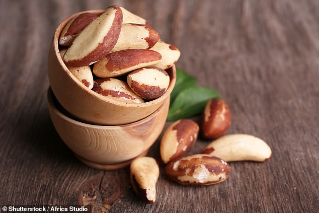 'Nuts and seeds make ideal snacks, as do hard-boiled eggs. Half a dozen Brazil nuts or seven to ten almonds are a great source of healthy fat and protein and will take the edge off hunger'