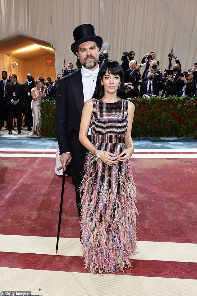 Netflix insiders are convinced the album release date is intended to derail Harbour¿s flourishing acting career just weeks before the final season of his name-making series, Stranger Things, is released. The couple pictured together at the Met Gala in 2022