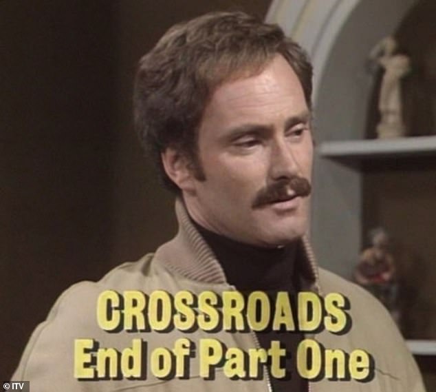 Best known for his role in Crossroads (pictured on the soap in 1979) Tony also appeared in 70s soap General hospital as Dr Neville Bywaters