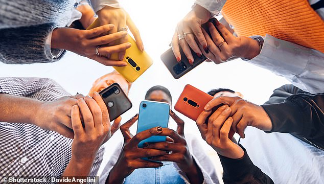 As smartphone addiction has been found to cause many negative effects, researchers noted that not every technological breakthrough creates a positive evolutionary benefit (Stock Image)
