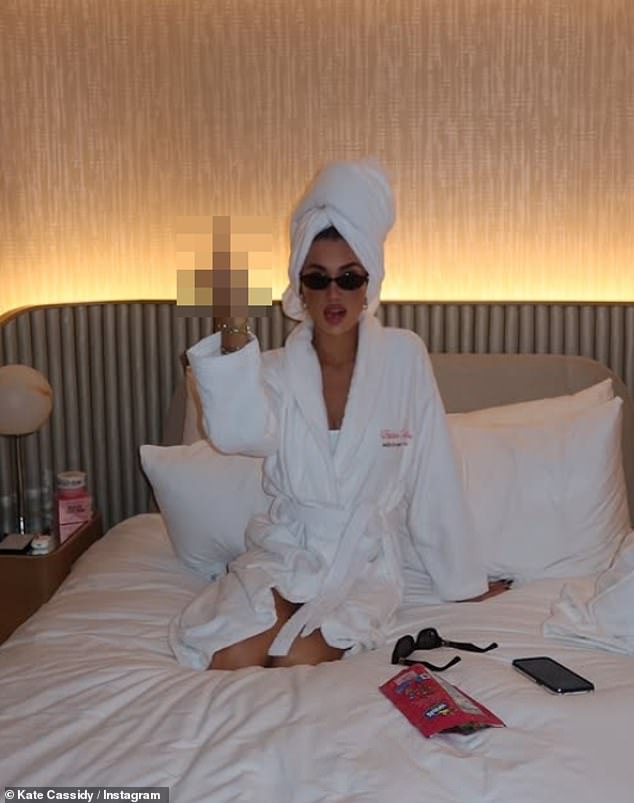 Last week, Kate appeared to hit back at her late boyfriend's sister for claiming that people are 'using his death for fame'