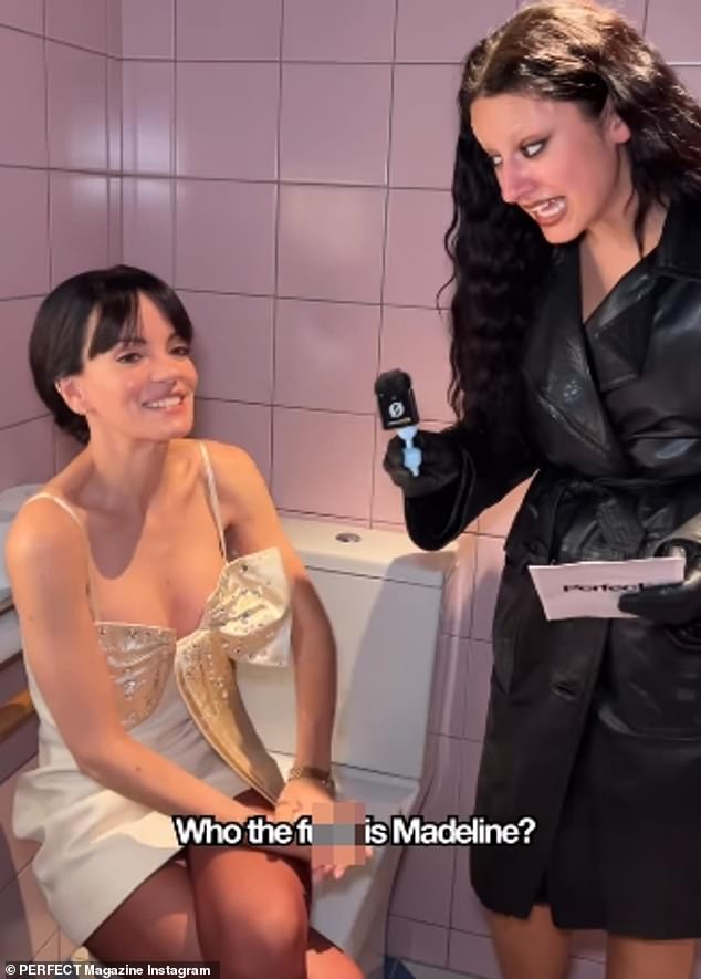 The singer, 40, who released her new album last week detailing the breakdown of her four year marriage, penned one track about David cheating, referencing the person he was seeing as 'Madeleine'