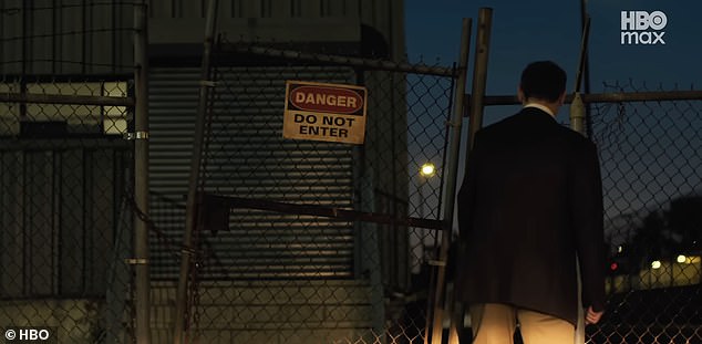 This new series follows office worked William Ronald 'Ron' Trosper, played by writer and creator Tim, 44, as he gets involved in a far-fetched conspiracy