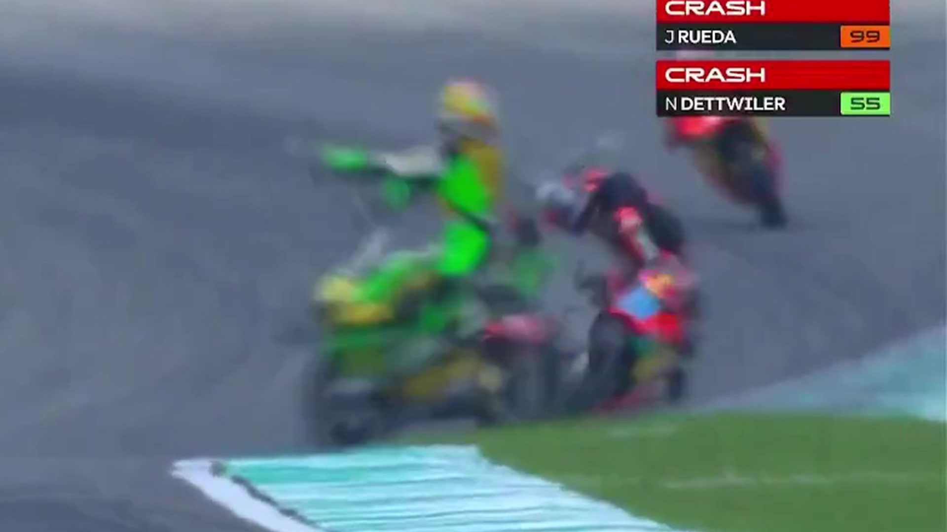 Motorcycle star in horror crash suffered ‘multiple cardiac arrests’ as doctors ‘fight for his life’ after scary scenes