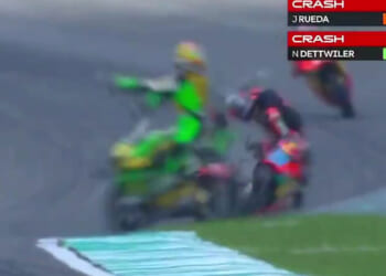 Motorcycle star in horror crash suffered ‘multiple cardiac arrests’ as doctors ‘fight for his life’ after scary scenes