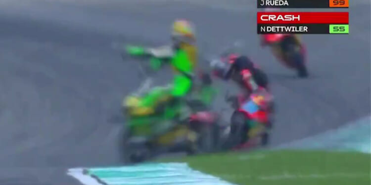 Motorcycle star in horror crash suffered ‘multiple cardiac arrests’ as doctors ‘fight for his life’ after scary scenes