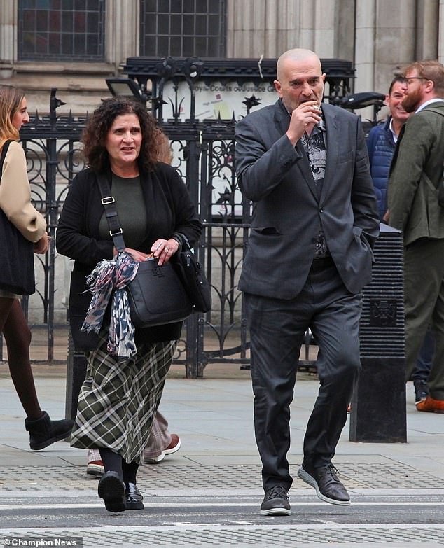 Foulla Bowler and her brother John Barberis. The siblings insist the trees were in fact in their garden and claim they wanted them removed due to 'overshadowing' and potential damage to a water course