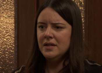 Watch the moment EastEnders pub row explodes as Zoe's huge lie is exposed