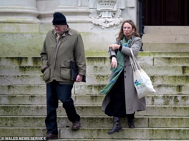 The Prests (pictured outside court in December last year) were charged with two counts under the Health and Safety at Work Act, for failing to give workers protective equipment or training and check the bike was safe to use