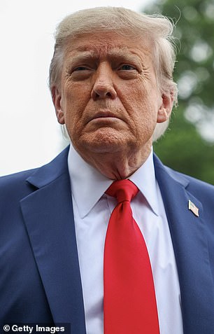 And she worked with Donald Trump; seen in June