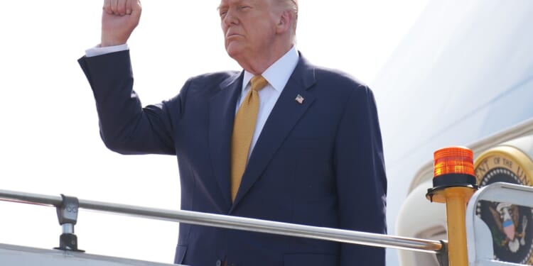 Donald Trump reveals he is thinking about running for a third term as president