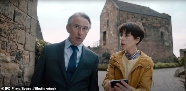 In spite of all the evidence of Coogan and Co's errors, the actor (pictured, as John Langley, the estranged husband of Sally Hawkins's character Langley, right) could not resist one last dig at the wronged administrator, after the case ended today