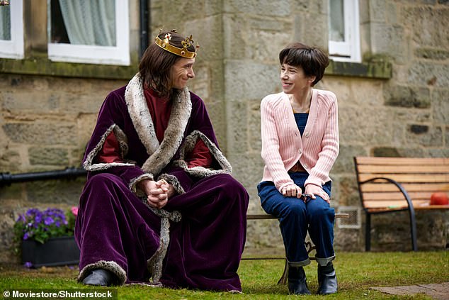 The film is based on the remarkable story of Philippa Langley (pictured, right, Sally Hawkins as Langley in the film, with Harry Lloyd as Richard III, left), a film-maker and amateur historian who became obsessed with finding the remains of Richard III - and eventually, famously, did