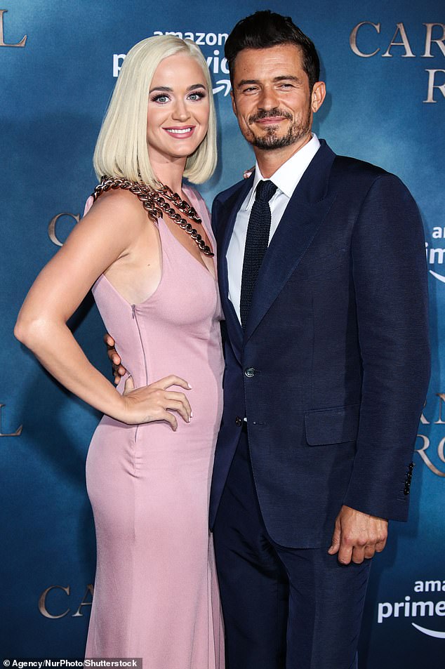 Perry's romance with Trudeau comes shortly after she called it quits from fiance Orlando Bloom; pictured 2019