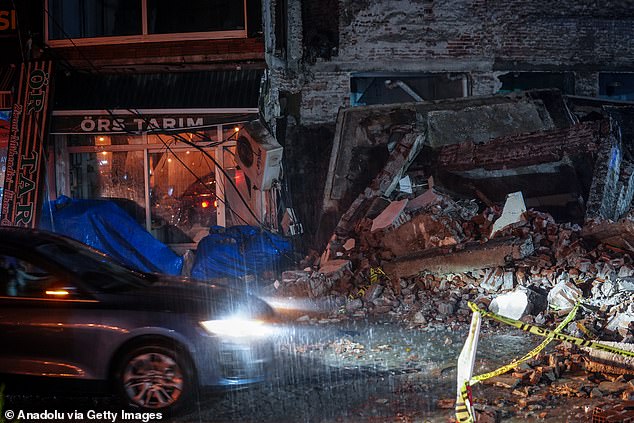 Shaking started at 10.48pm (19.48 GMT) on Monday and was followed by several aftershocks