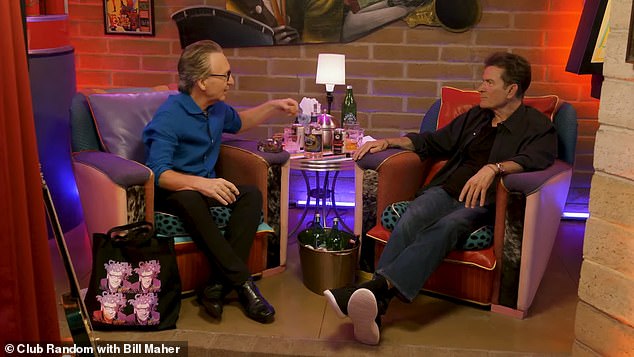 'She said, "He's not at all what people think,"' the 69-year-old Real Time host (L) added during their 140-minute conversation