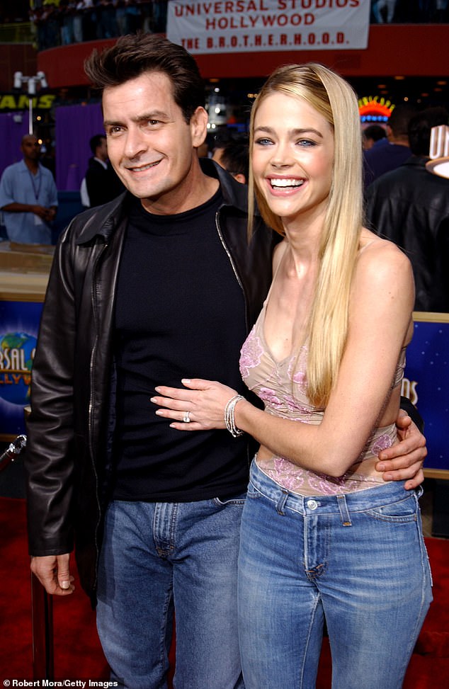 'I believe in destiny. I wouldn't have Sami and Lola if it weren't for him,' the Wild Things star said in her People cover story in February (pictured in 2002)