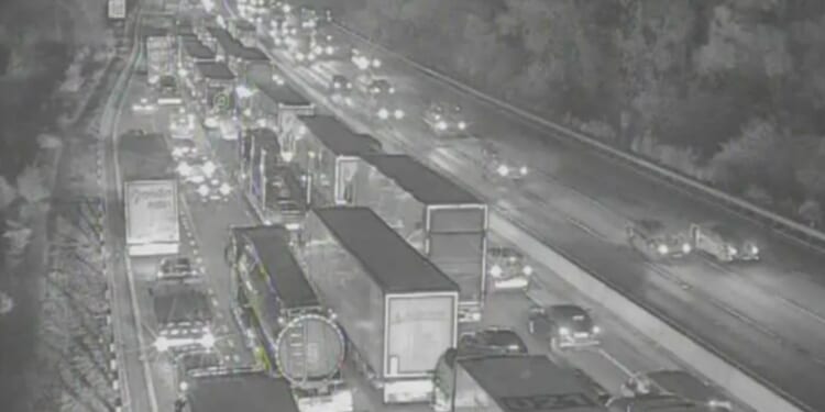 M1 grinds to a halt as 'multi-vehicle crash' sparks chaos for rush hour commuters and half term drivers